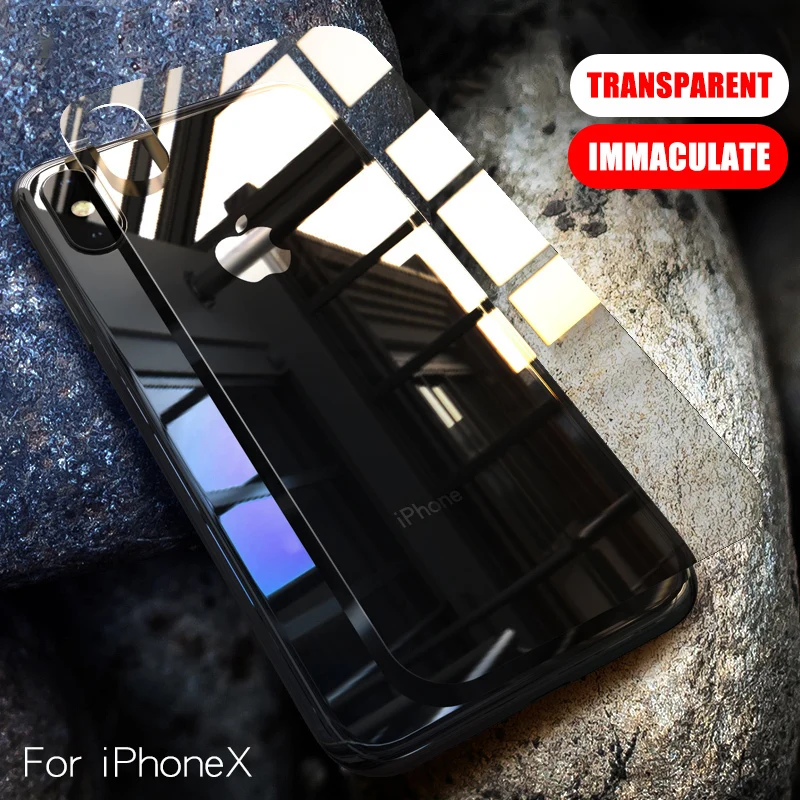 9H полное покрытие ультра тонкий протектор экрана для iPhone X XS MAX закаленное стекло