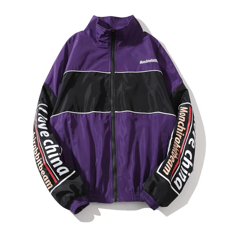 Уличная Модная брендовая куртка для тренера спортивная в стиле хип хоп парная