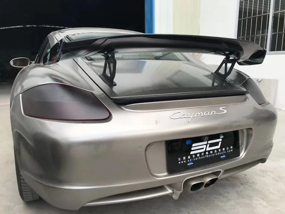 Автостайлинг MONTFORD для Porsche Boxster Cayman 718 модифицированный задний спойлер из
