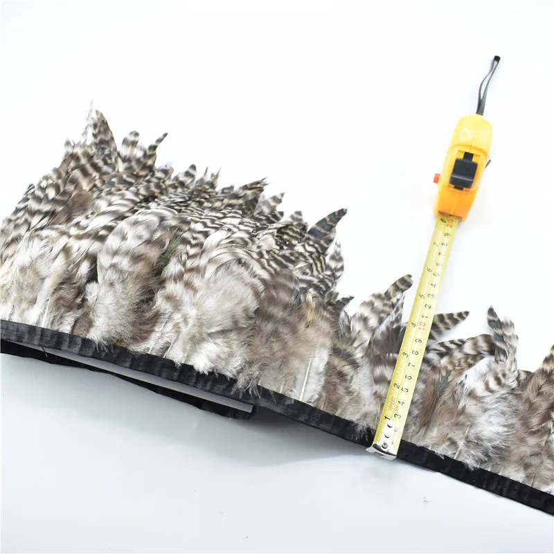 Оптовая продажа 10 ярдов перья фазана окрашенная бахрома сделай сам центральный