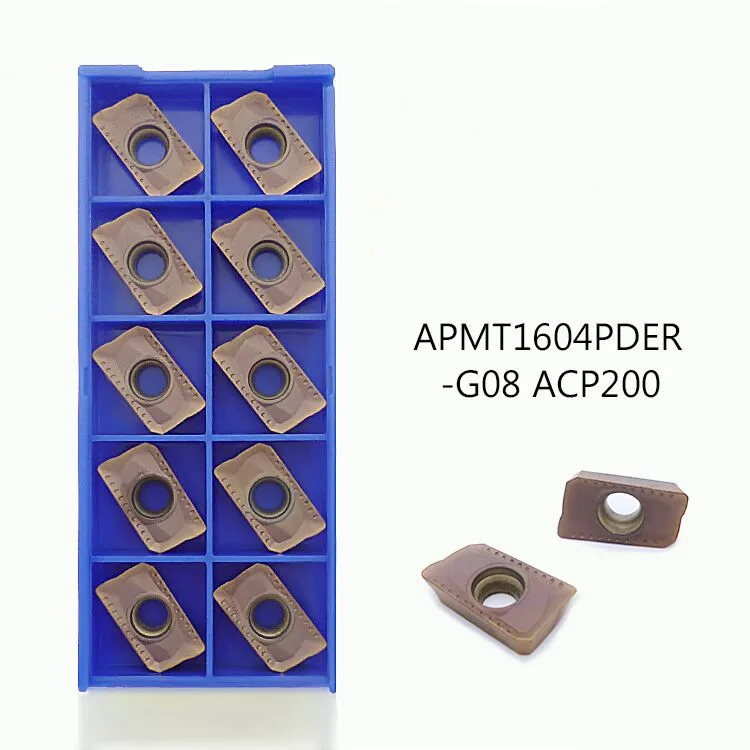 

APMT1604PDER-G08 ACP200,APMT1604 PDER Твердосплавный Наконечник для токарного станка вставной фрезерный нож, гарантия качества, подходит для Bap400r