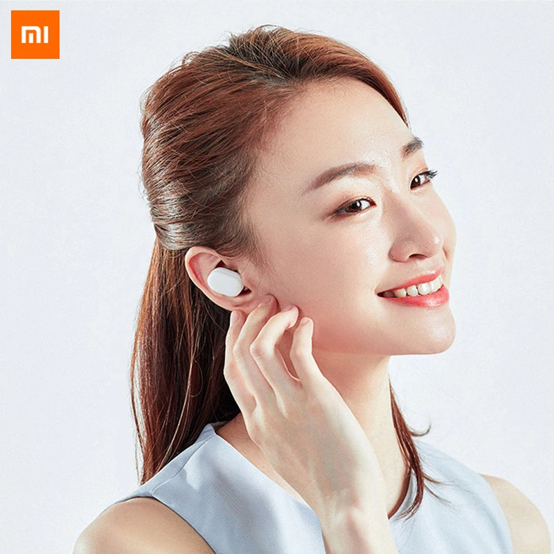 Оригинальный Новый Xiaomi Airdots TWS Bluetooth беспроводные стерео наушники с микрофоном