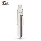 Металлический корпус для автомобильного ключа Dandkey NO.84, модифицированный флип-ключ для Chery A21, 84 #, пустое лезвие необработанный ключ для автомобиля