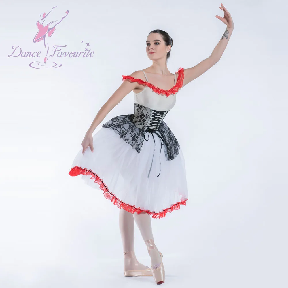 New Romantic ballet tutu Girl &amp women Ballet Tutu Stage Performance Costume Dance costumes | Тематическая одежда и