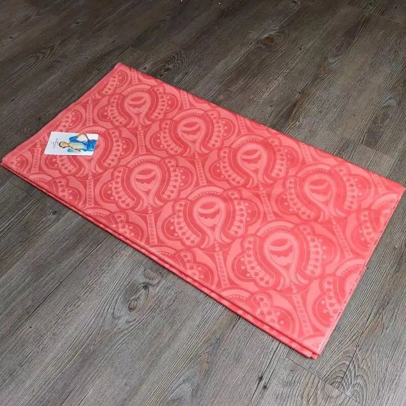 Блестящая африканская ткань Базен Riche Getzn парча нигерийский стиль морская