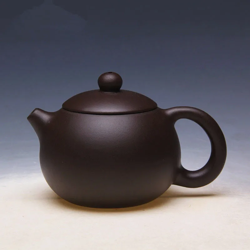 Оригинальный чайник Zisha Xi Shi из исинской глины 200 мл фиолетовый ручной работы