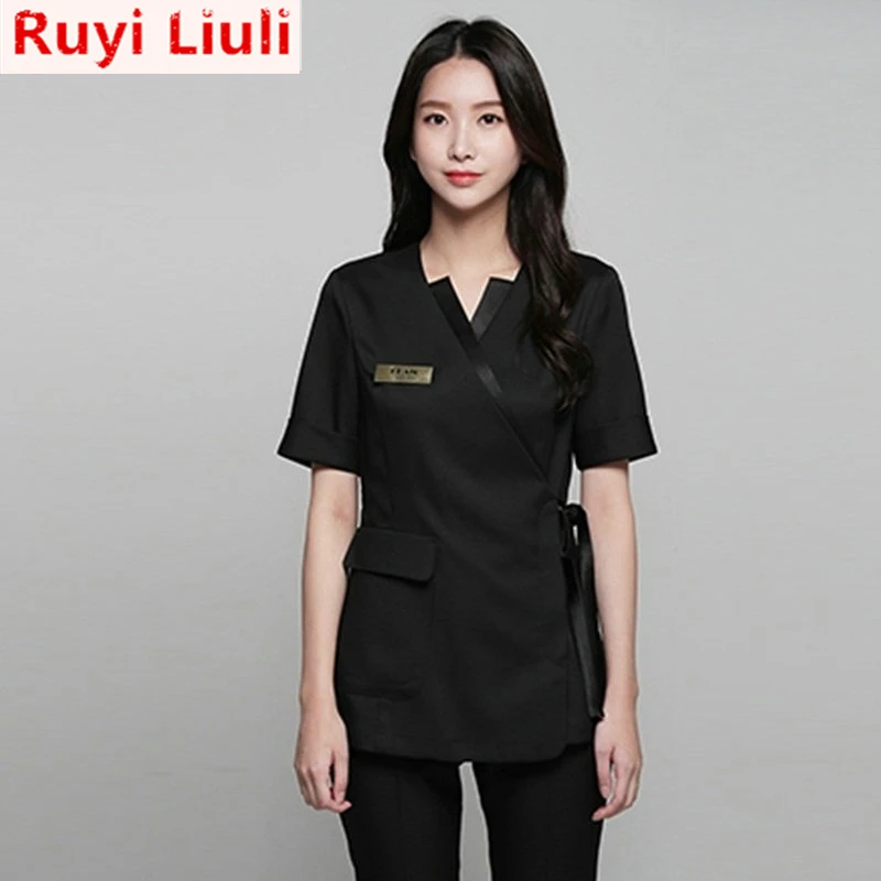 Ruyi Liuli-рабочая одежда, униформа для массажа, униформа для кормления, халаты, медицинские халаты, халат, медицинский лабораторный халат, скрабы, медицинская форма для женщин