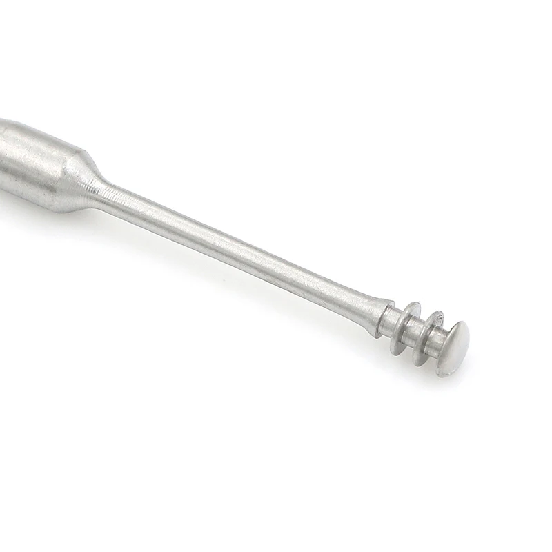 

Health Care Tool 12cm Silver Double Head Earpick Stainless Steel Earpick Wax Remover Curette Cleaner Ear Care