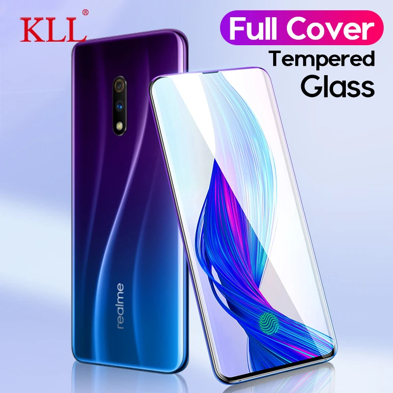 9 H полное покрытие из закаленного стекла для OPPO Realme X Lite 3 Pro Защитное стекло Reno Z K3