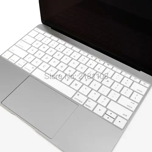 2 шт./Лот Силиконовая накладка на клавиатуру для нового Macbook 12 дюймов с Retina модель