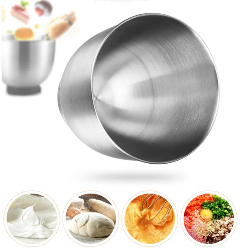 4 Liter Mixer Household Automatic Small Egg Beater Multi-Function Kneading Dough Mixing Cook Egg Machine Electrical Appliances