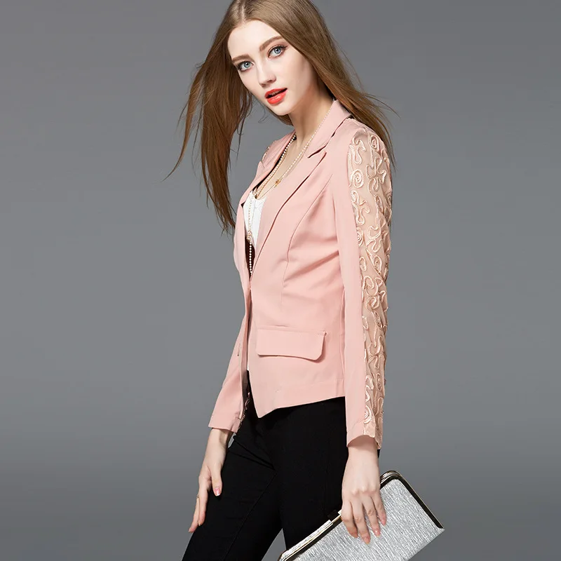 Женский блейзер короткий тонкий с рукавом три четверти|blazer elegant|suit blazerdesigner blazer |