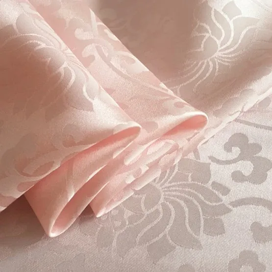 orange pink 1 метр sangbo атласная шелковая ткань для шитья жаккардовые атласные ткани тюль ткань хлопок ткань Этническая telas жир четверти квилтинг - Цвет: orange pink