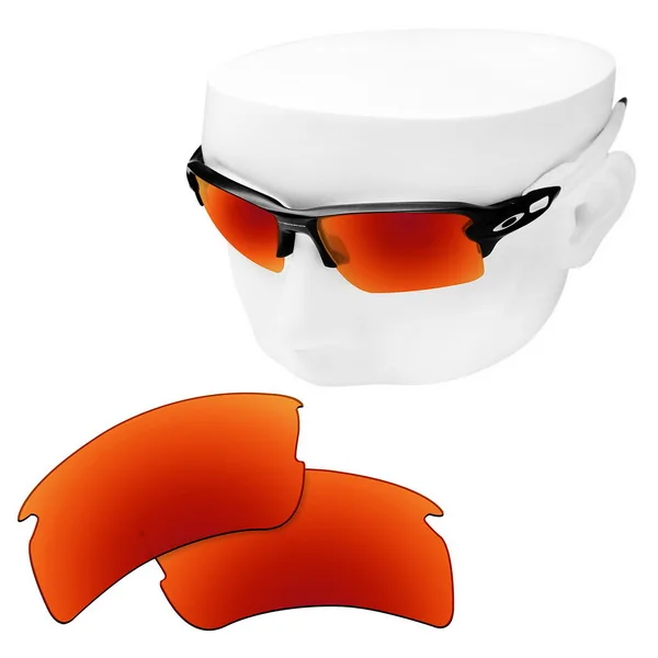 Fire Red Mirror OOWLIT поляризованные Сменные линзы для солнцезащитных очков-oxley Flak 2,0 XL OO9188 - Цвет линз: Fire Red Mirror