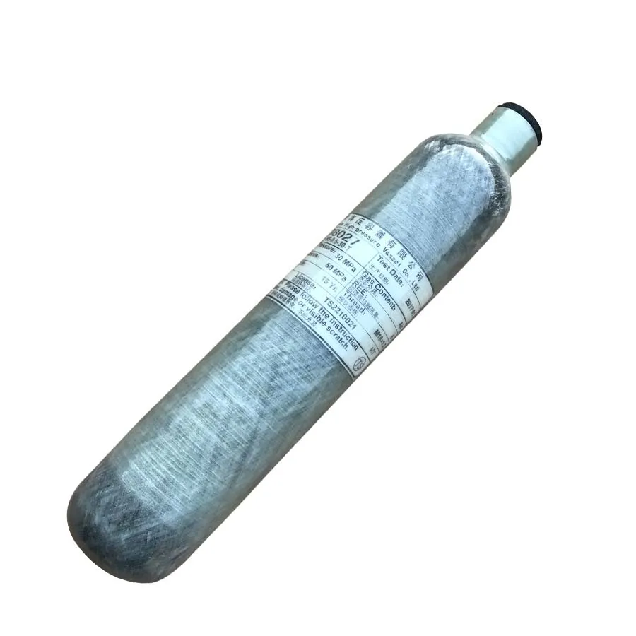 Цилиндр из углеродного волокна 4500psi 300bar 30Mpa 0.5L 500cc M18 * 1 5 для пейнтбольной винтовки