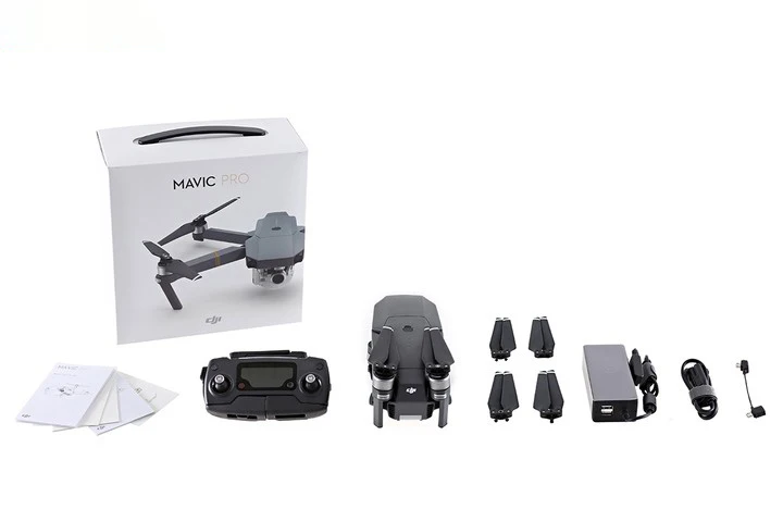 В наличии! Восстановленный Оригинальный Дрон DJI Mavic Pro Combo с 4 K видео 1080 p Вертолет