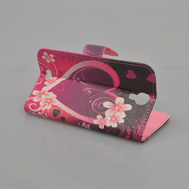 Для Leagoo Alfa 5 Case PU Кожа Люкс Симпатичные Печать Бумажник Флип стенд Крышка Телефон