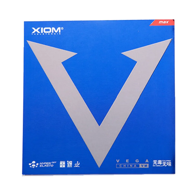 XIOM оригинальный VEGA Китай VM синие прыщи в настольном теннисе резиновая губка для