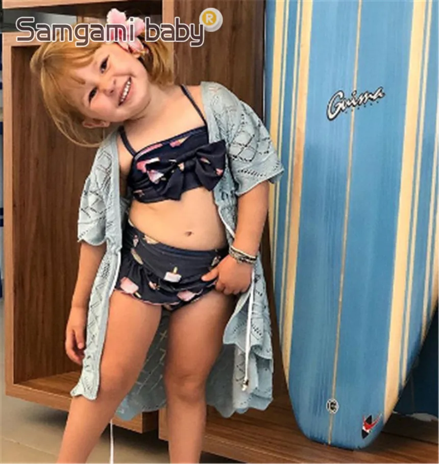 Комплект одежды SAMGAMI BABY Mommy and Me купальники для девочек одежда родителей и детей