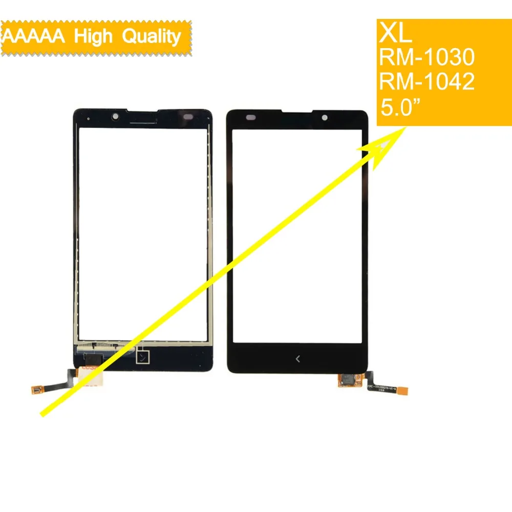 Для Nokia XL Dual Sim RM-1030 RM-1042 сенсорный экран Сенсорная панель сенсор дигитайзер