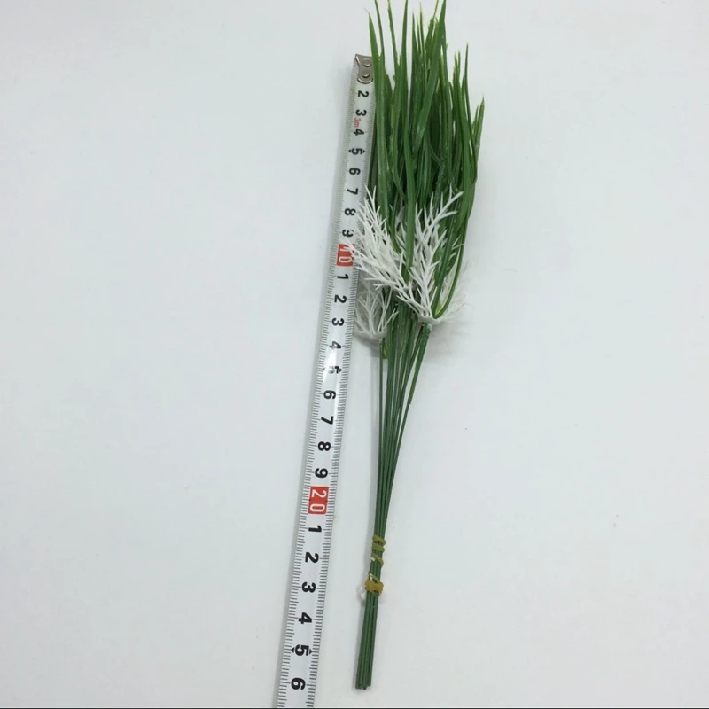 Artificial Flowers 5bundle/lot High-quality Simulation Of The Plastic Seedling Leaf Leave Tree Decorations Plants | Дом и сад