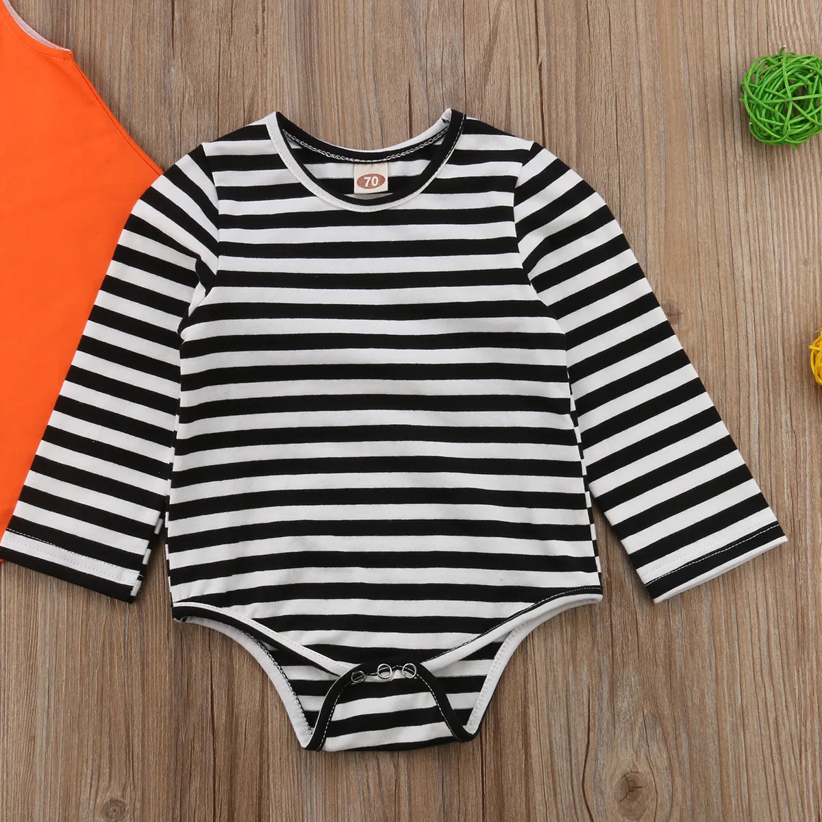 Платья для девочек полосатая футболка с длинными рукавами Топы комбинезон