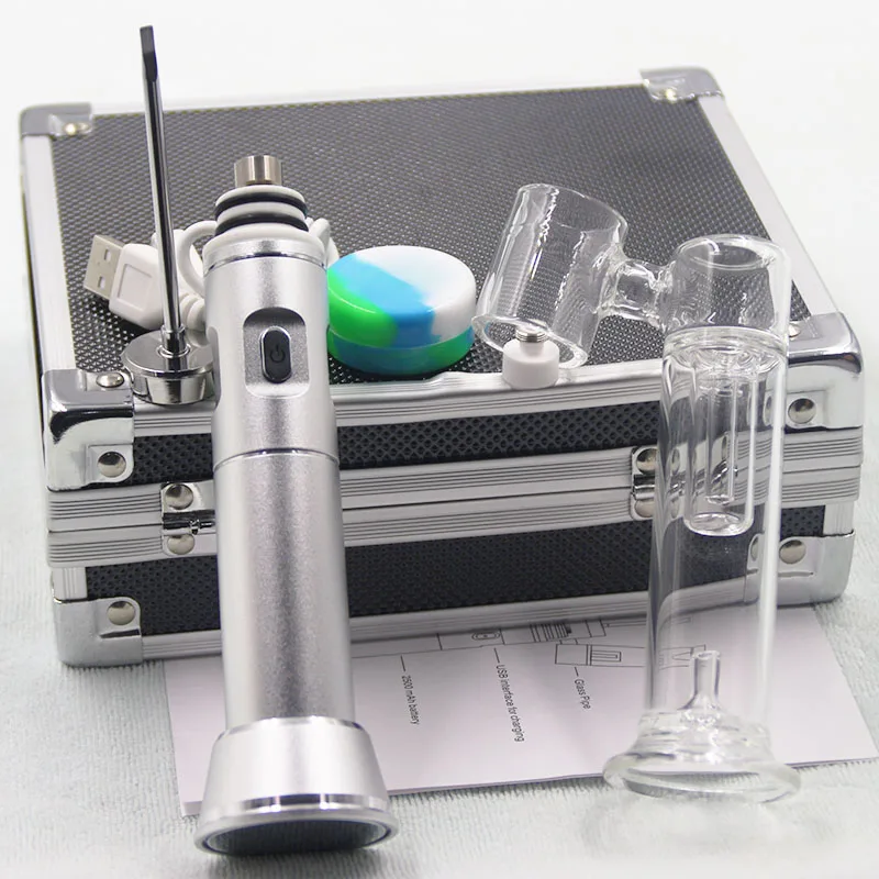 Горячая продажа Henail Pyrex Стеклянная трубка восковой пары портативное масло Dab Rig E