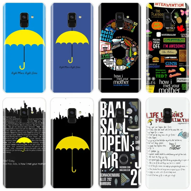 Чехол himym из ТПУ с надписью Как я встретил вашу маму чехол для телефона Samsung Galaxy A5 A7