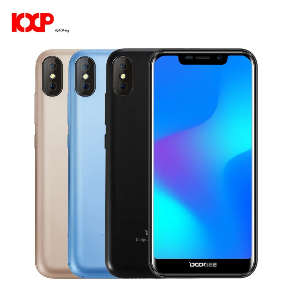 DOOGEE X70 MTK6580 4 ядра смартфон уход за кожей лица 5 ''U Notch 19:9 2 Гб Оперативная память 16