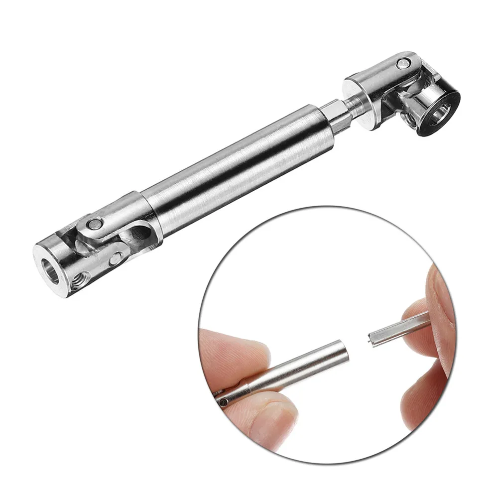 2 шт. обновленные детали серебристый металлический приводной вал для WPL B36 B24 C24