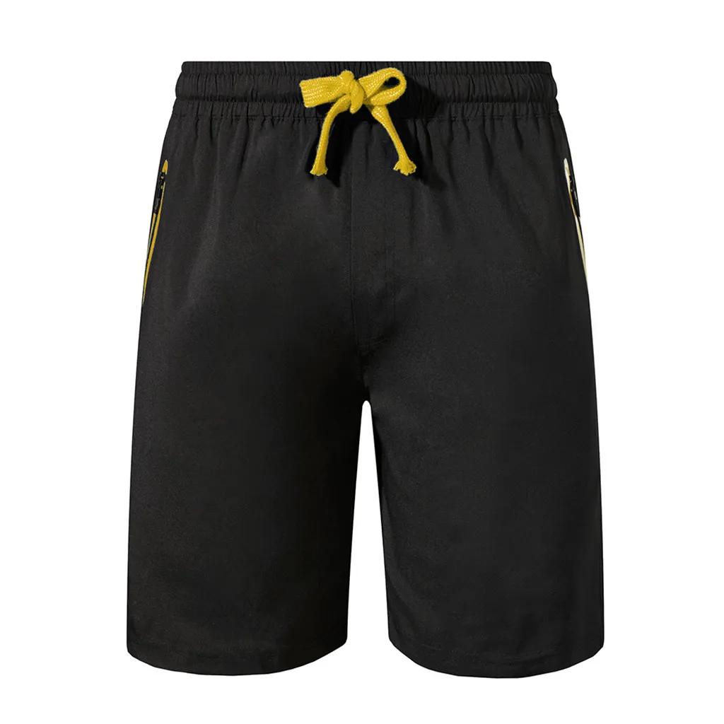 Бермуды masculina модные мужские свободные однотонные тянущиеся пояса поясная Веревка Спортивные домашние штаны короткие мужские