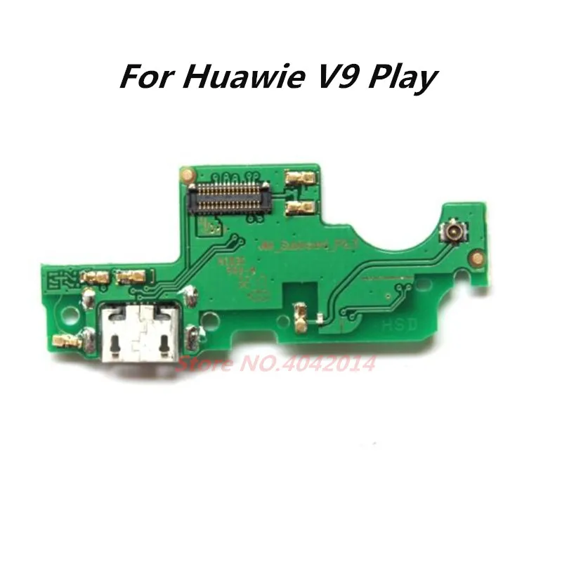 

10 pcs USB Charging port Board Dock module+ Microphone Connector Flex cable For Huawei V9 Play Charger Replacement
