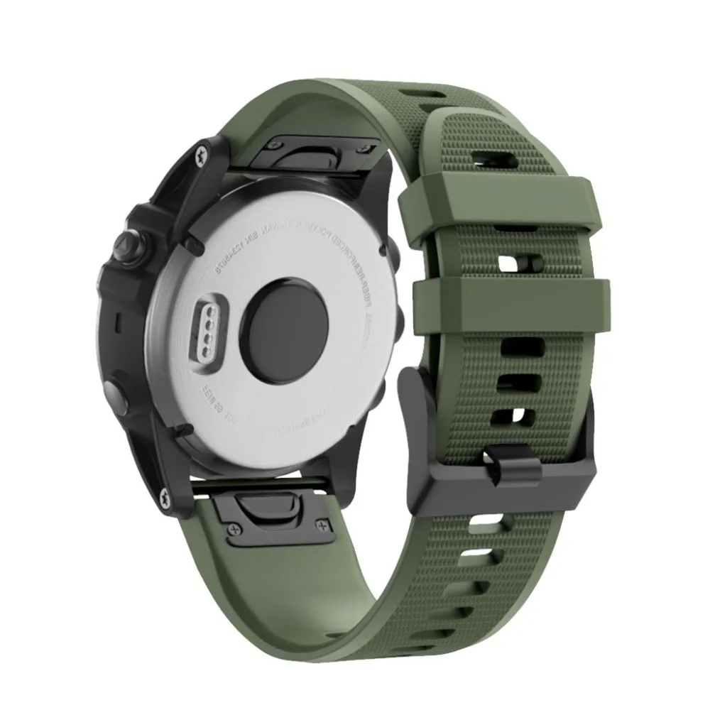 Для Garmin Fenix 5X Plus быстроразъемный сменный спортивный ремешок силиконовый легкий