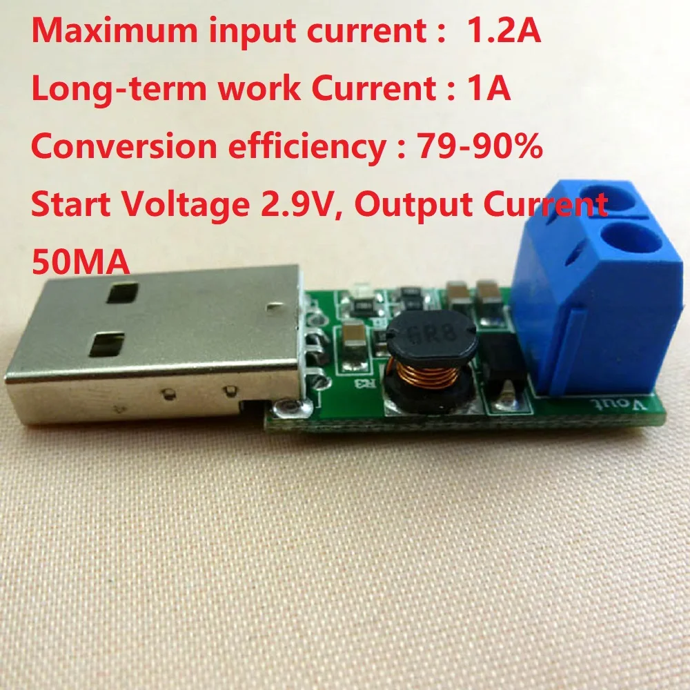 CE016 * 10 шт. 5 Вт USB 3 в 6 от В до 12 постоянного тока конвертер увеличивающий