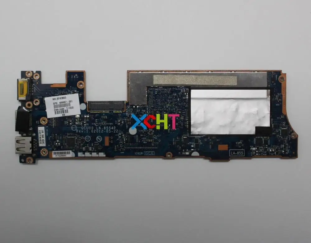 Для HP ENVY SPECTREXT 13 2000 серии 689957 001 601 QCU00 LA 8554P I5 3317U Материнская плата ноутбука