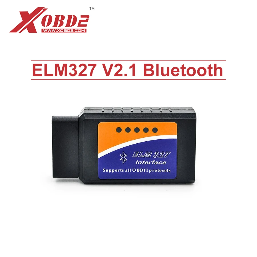 Bluetooth сканер ELM327 V2.1 работает на Android Torque ELM 327 OBD2 CAN BUS автомобильный