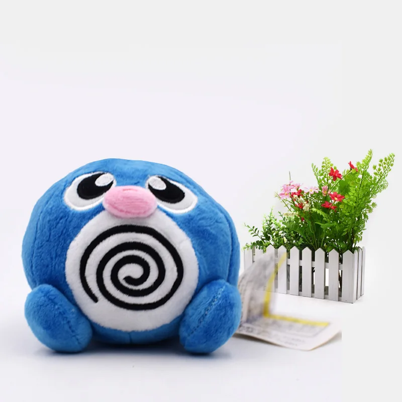 2 стиля животных мультфильм Плюшевые Peluche кукла Poliwag Poliwhirl мягкая горячая игрушка отличный рождественский подарок для детей