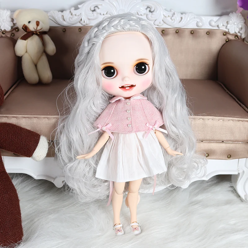 ICY Nude Blyth Кукла № 2 открытый рот с зубами резные губы матовые лица суставы тела сонные глаза 1/6 bjd, licca, jerryberry, pullip