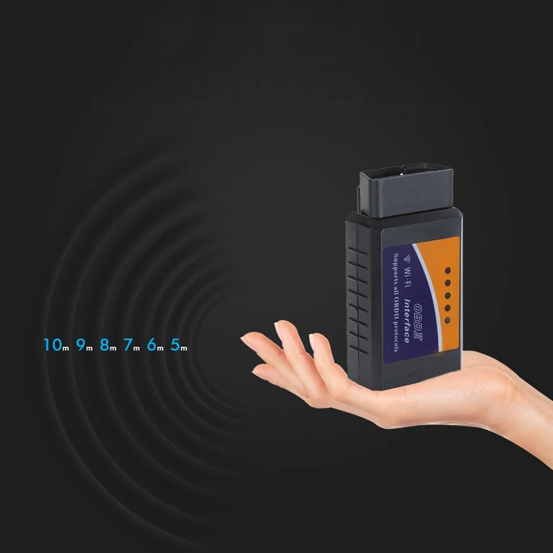 Сканер для считывания кодов автомобиля VicTsing WIFI ELM327 диагностический инструмент