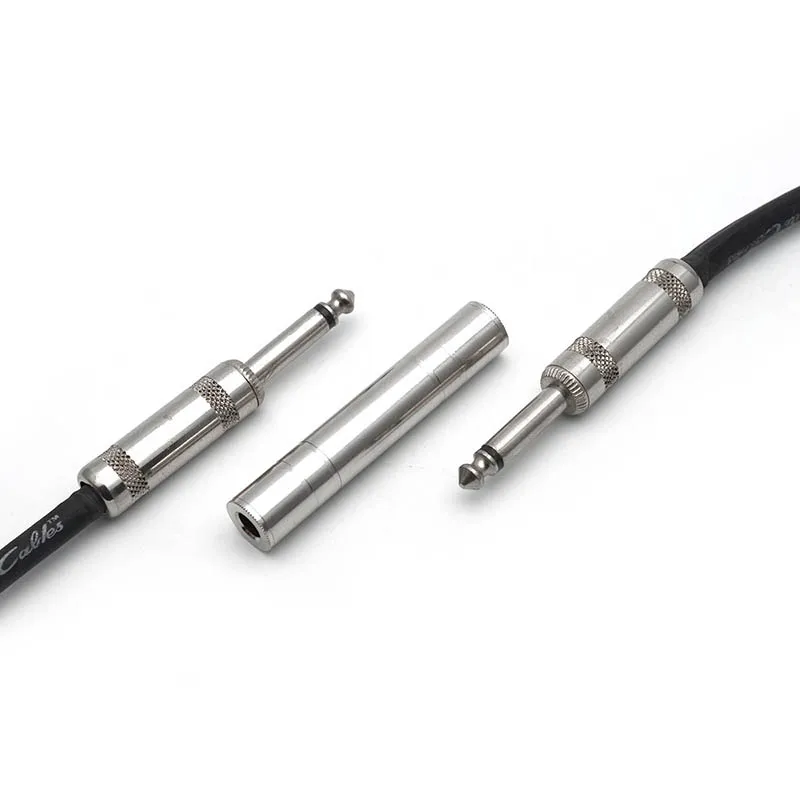 1/4 Inch Female to Female Coupler Stereo Jack 6.35mm Adapter Gender Changer Connectors
1/4 Inch Female to Female Coupler Stereo Jack 6.35mm Adapter Gender Changer Connectors