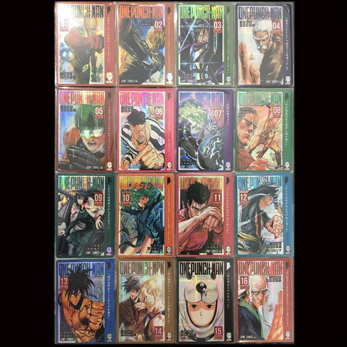 16 шт./компл. ONE PUNCH MAN игрушки хобби Коллекционные вещи игра Коллекция аниме