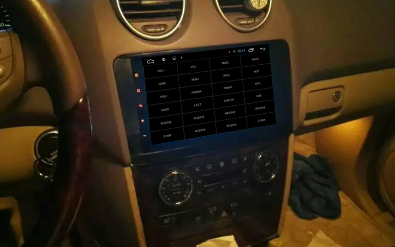 Головное устройство для автомобиля стерео система на Android 9 дюймов Mercedes Benz GL X164 GL320