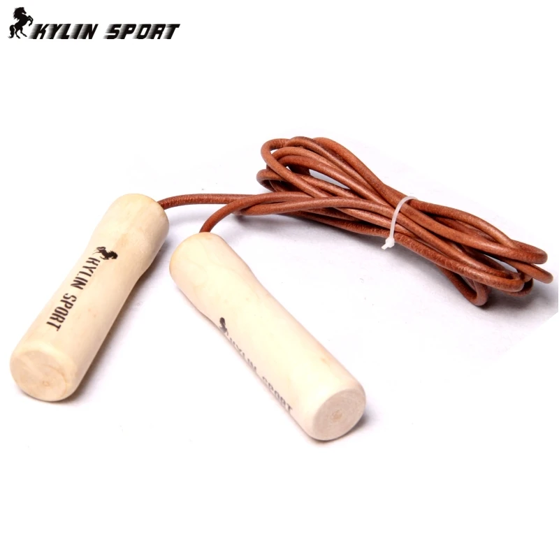 Скакалка для фитнеса скоростная скакалка с деревянной ручкой оптом | Спорт и