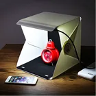 Мини Складной Съемный светильник тбокс для фотостудии, мини Лайтбокс для фотостудии, шатер для фотосъемки, светильник тбокс 23*23*23 см