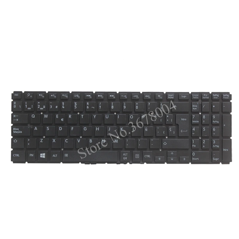 Новая клавиатура для ноутбука SP Toshiba Satellite L50 B L55DT L55 S50 черная испанская