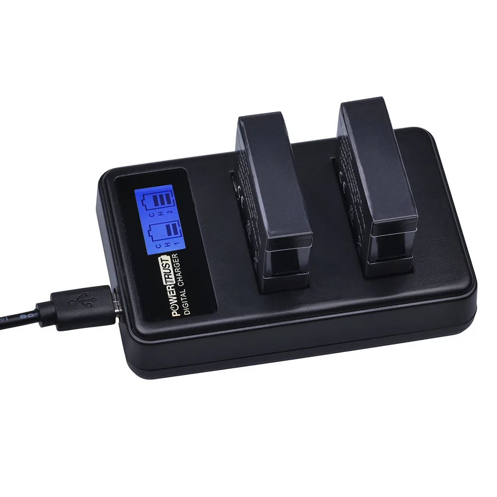 2 шт. 1680 мАч AHDBT-401 AHDBT 401 AHDBT401 цифровой аккумулятор для Gopro Hero 4+ ЖК USB двойное зарядное устройство для камеры GoPro Hero4 HERO4