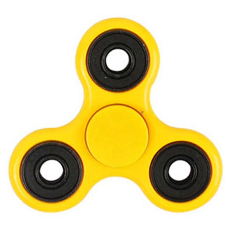 Три Спиннер игрушка вертушка АБС пластик EDC ручная Вертушка для аутизма и СДВГ