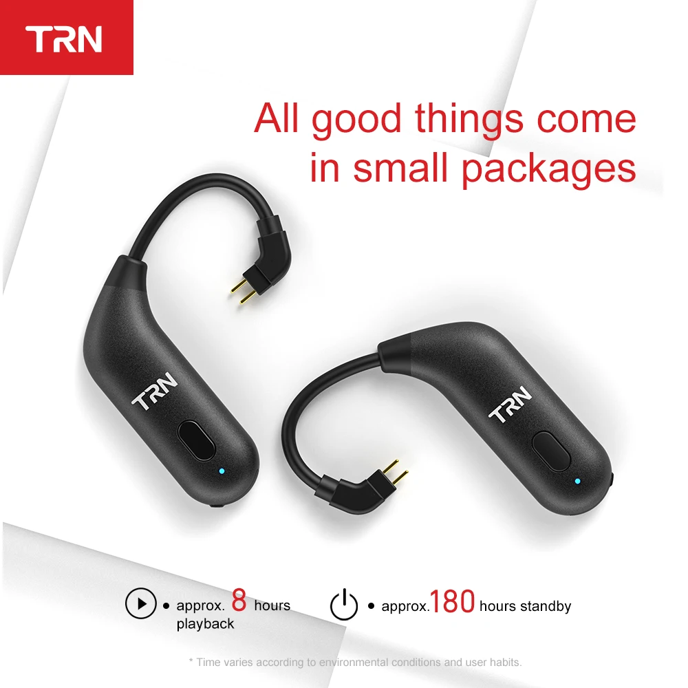 Новый TRN BT20S Apt x Bluetooth 5 0 ушной крючок MMCX/2Pin гарнитура Кабель кабель адаптер для V90 V80