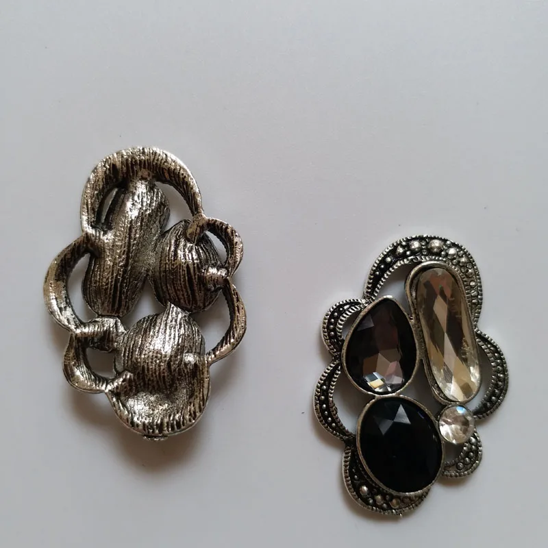 1 пара вышитых бисером патчей ручной работы стразы для украшения одежды