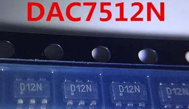 100% новый Бесплатная доставка DAC7512N SOT23 6 модуль доставка|Запасные части| |